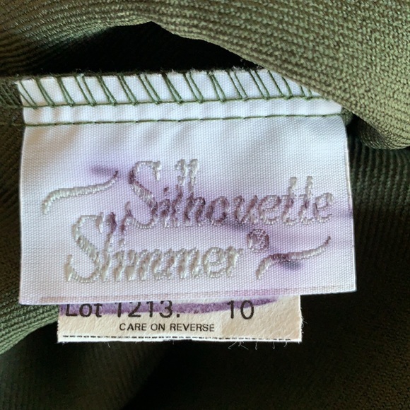 3/$10 NEW vtg green skirt - Picture 3 of 4